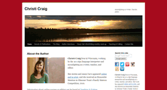 Desktop Screenshot of christicraig.com